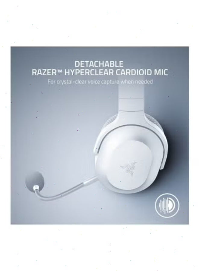 Razor X Wireless Multi-Platform Gaming And Mobile Headset Mercury White - Image 4